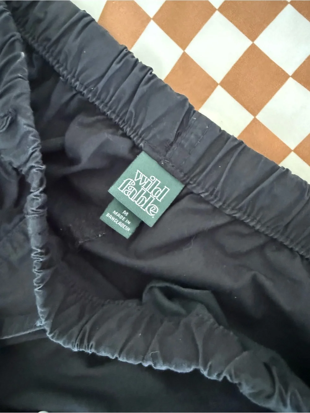wild fable Black Wide-Leg Cargo Pants